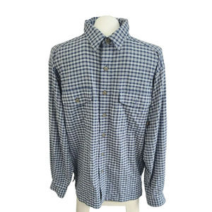 L.L. Bean Outdoor Button‎ Up Long Sleeve Shirt Size M